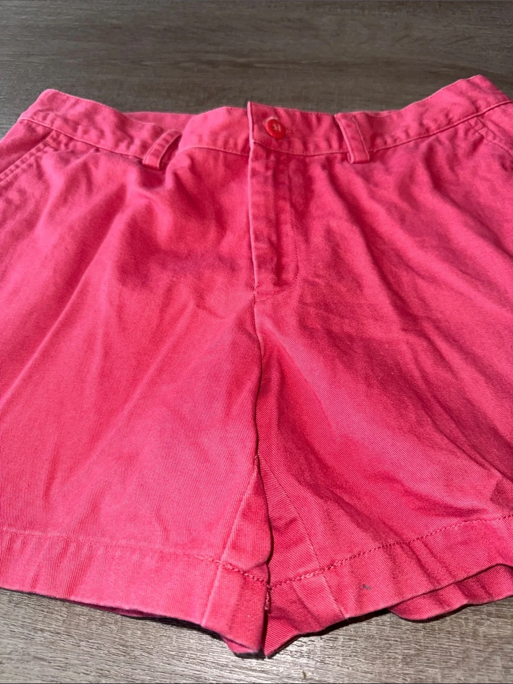 Ralph Lauren Sport Women Chino Shorts 6 Caramel Pink Nantucket Red